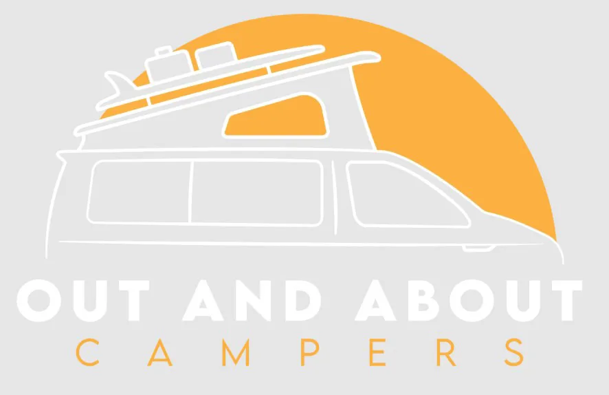 Out And About Campers Logo